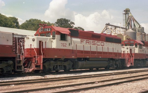 GP40-2 762 at Thayer, Missouri on August 1, 1979 (R.R. Taylor)