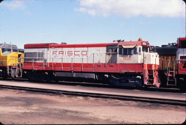 U30B 858 at North Platte, Nebraska on June 19, 1979 (Sam Carlson)