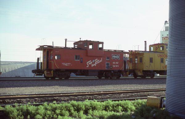Caboose 1248 (location unknown) in June 1978