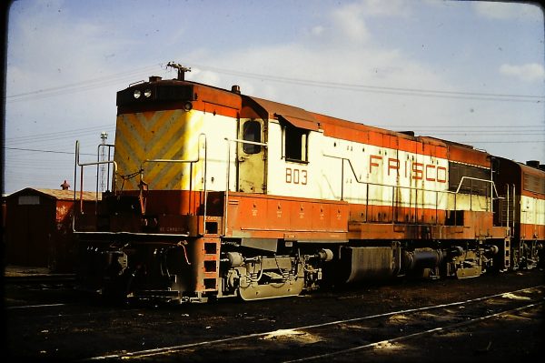 U25B 803 at Tulsa, Oklahoma on July 11, 1972