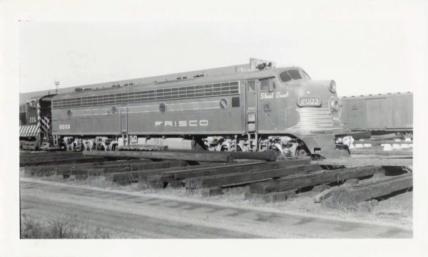 E7A 2003 (Steel Dust) in storage at Springfield, Missouri on November 6, 1960 (Arthur B. Johnson)