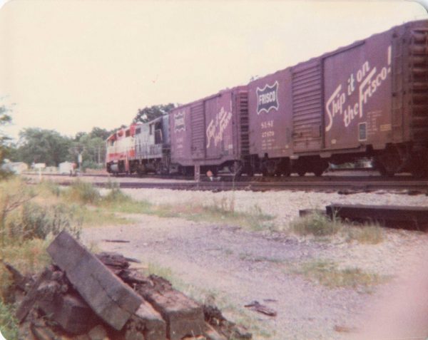 GP38-2 408 (location unknown) in August 1975