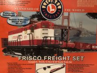 FRISCO FAST FREIGH O-27 Lionel Train Set.jpg