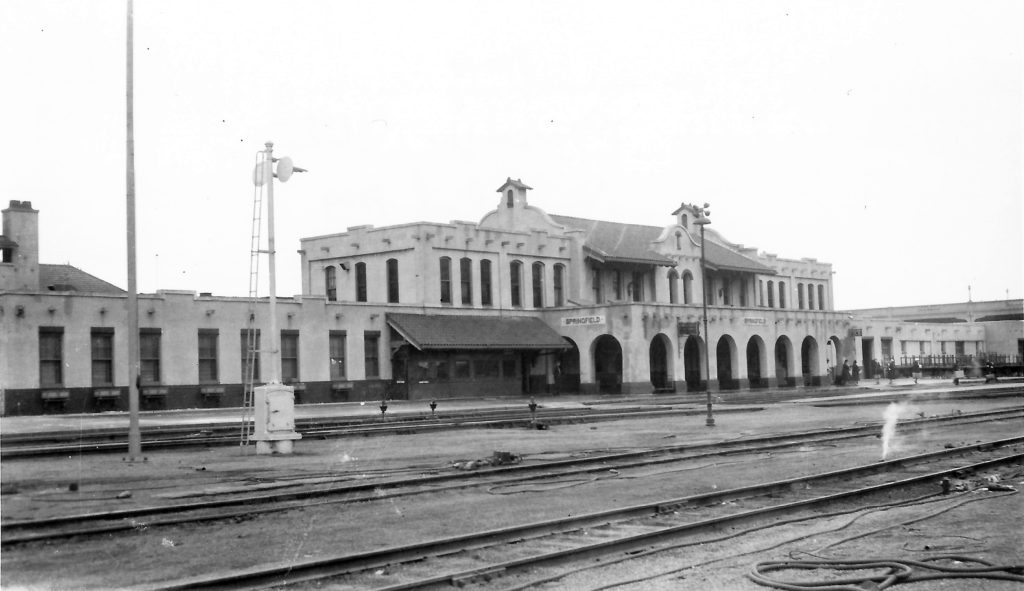 Springfield, Missouri Passenger Station on January 18, 1953 (Arthur B