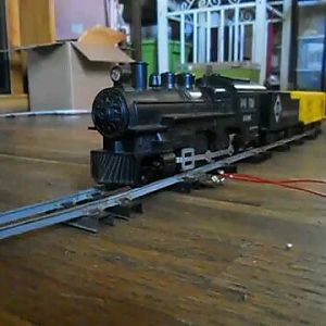 A.F. Cougar train in action S gauge